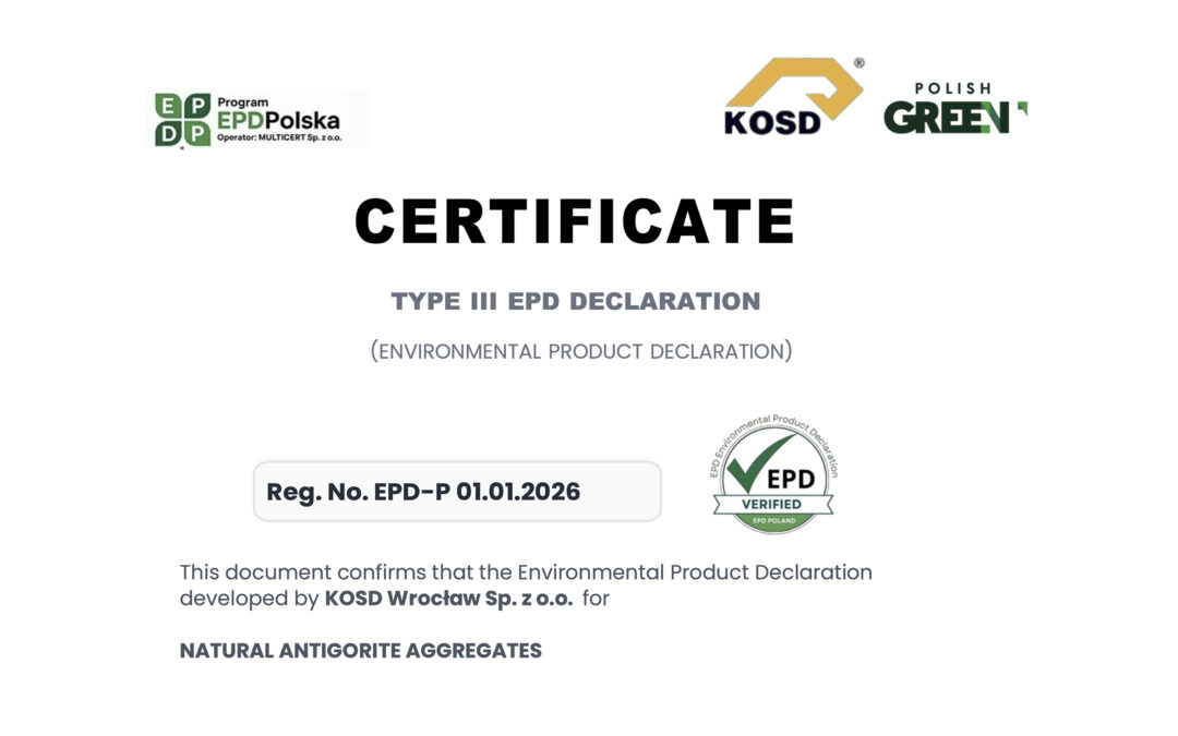 EPD – Environmental Product Declaration